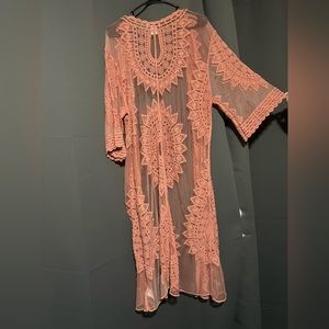 Rachel Zoe crochet cover-up